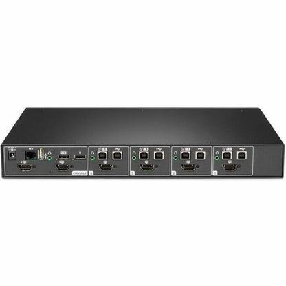 Alternate-Image4 Image for Vertiv Avocent Cybex Secure Desktop KVM Switch, 4 Port, Common Access Card, Touch Screen Support, NIAP Version 4.0, TAA Compliant (SCM145DPH-400)