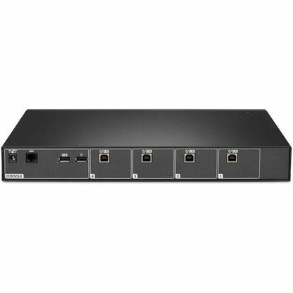 Alternate-Image3 Image for Vertiv Avocent Cybex SCKM100 Secure Desktop KVM Switch, 4 Port, Dedicated Peripheral Port, NIAP Version 4.0 Certified, TAA Compliant (SCKM140PP4-400)