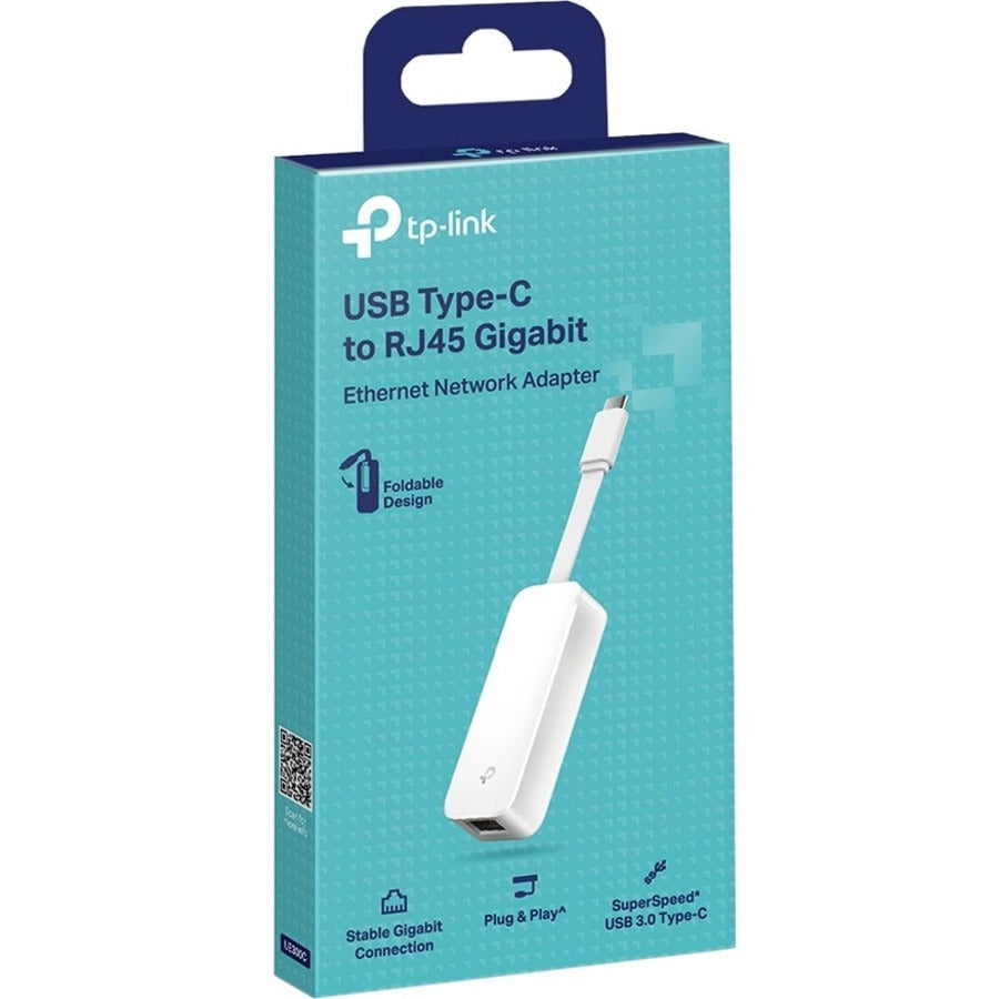 Alternate-Image3 Image for TP-Link UE300C - USB Type-C to RJ45 Gigabit Ethernet LAN Network Adapter