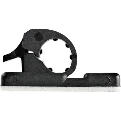 Alternate-Image3 Image for StarTech.com 100 Self Adhesive Cable Management Clips - Ethernet/Network Cable/Office Desk Cord Organizer - Sticky Wire Holder/Clamp Black