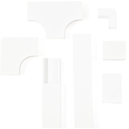 Alternate-Image4 Image for StarTech Cable Management Raceway w/Adhesive Tape and Cover 1-1/4"(32mm)W x 3/8"(11mm)H, 3ft(1m) length, Network Cord Hider, UL Listed