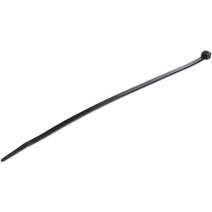 Main Image for StarTech.com 10"(25cm) Cable Ties, 2-5/8"(68mm) Dia, 50lb(22kg) Tensile Strength, Nylon Self Locking Ties, UL Listed, 100 Pack, Black