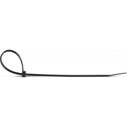 Alternate-Image2 Image for StarTech.com 10"(25cm) Cable Ties, 2-5/8"(68mm) Dia, 50lb(22kg) Tensile Strength, Nylon Self Locking Ties, UL Listed, 100 Pack, Black