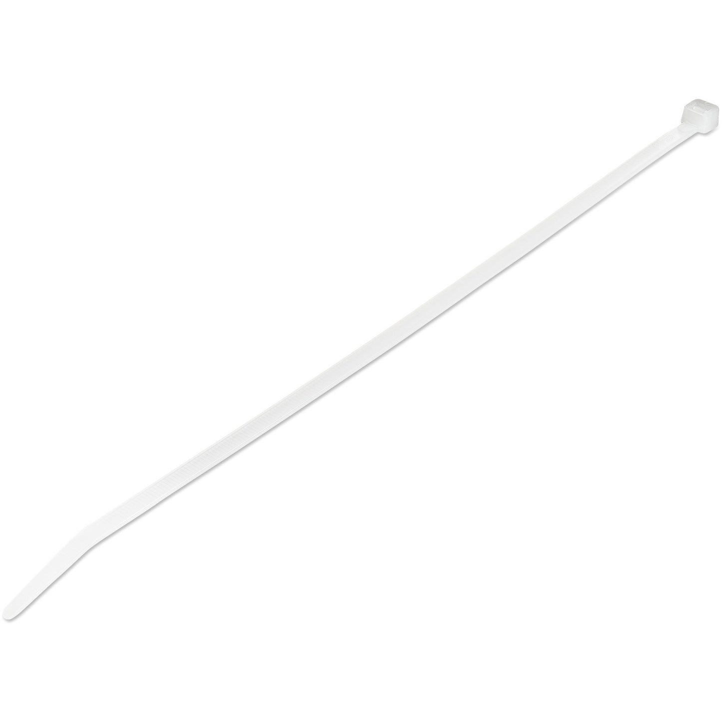 Main Image for StarTech 10"(25cm) Cable Ties, 2-5/8"(68mm) Dia, 50lb(22kg) Tensile Strength, White Nylon Self Locking Ties, UL Listed, 1000 Pack, TAA
