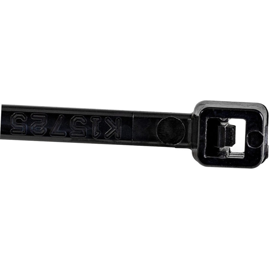 Alternate-Image2 Image for StarTech.com 4"(10cm) Cable Ties, 7/8"(22mm) Dia, 18lb(8kg) Tensile Strength, Nylon Self Locking Zip Ties, UL Listed, 100 Pack, Black