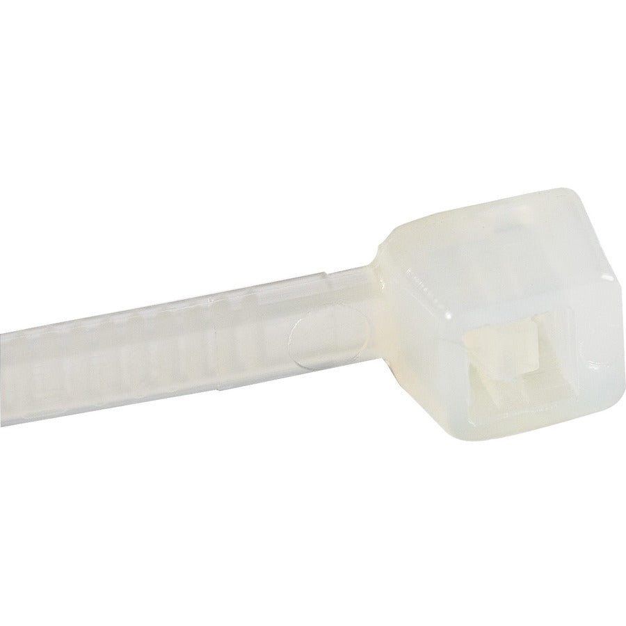 Alternate-Image3 Image for StarTech.com 4"(10cm) Cable Ties, 7/8"(22mm) Dia, 18lb(8kg) Tensile Strength, Nylon Self Locking Zip Ties, UL Listed, 100 Pack, White