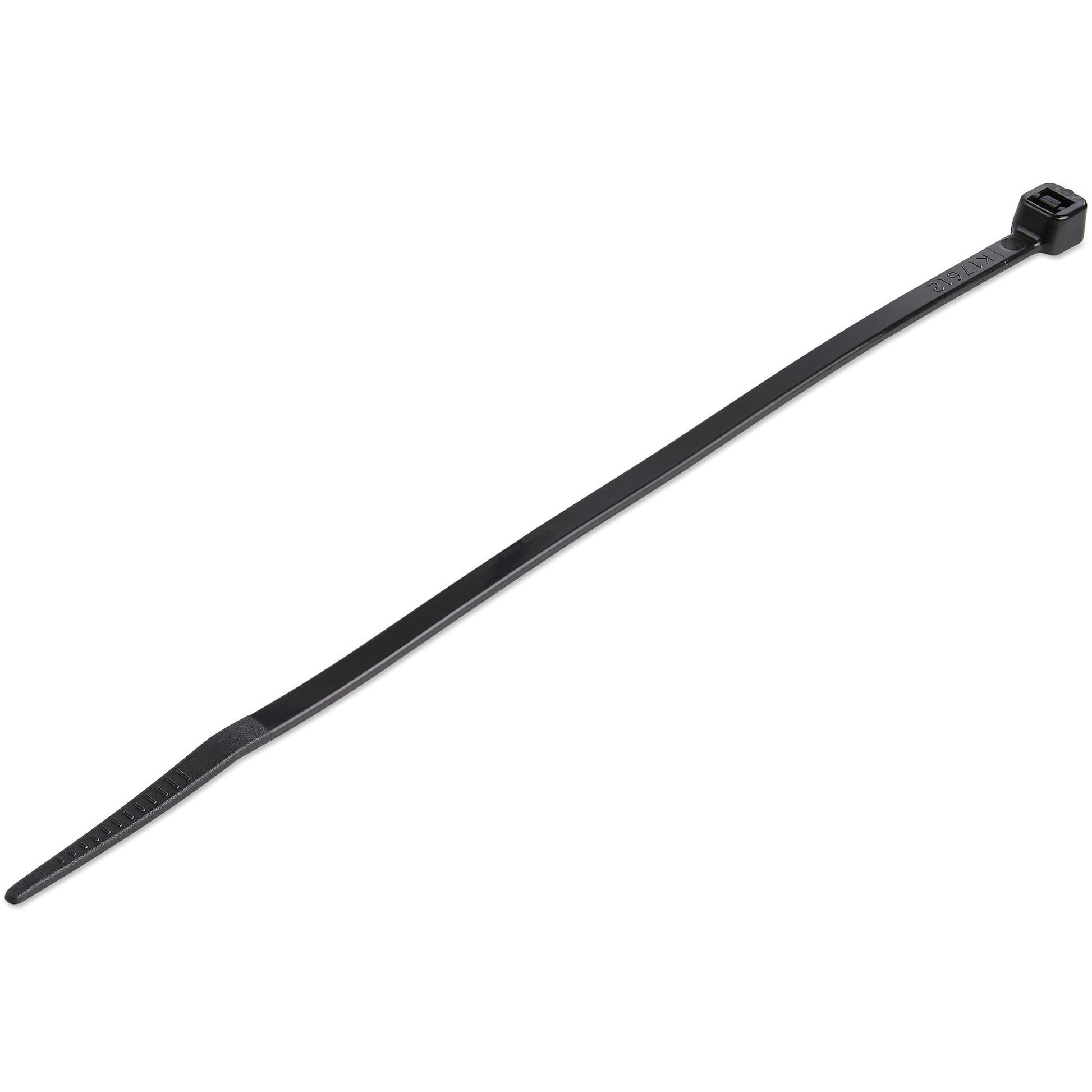 Main Image for StarTech.com 6"(15cm) Cable Ties, 1-3/8"(39mm) Dia, 40lb(18kg) Tensile Strength, Nylon Self Locking Zip Ties, UL Listed, 100 Pack, Black