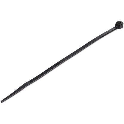Main Image for StarTech.com 6"(15cm) Cable Ties, 1-3/8"(39mm) Dia, 40lb(18kg) Tensile Strength, Nylon Self Locking Zip Ties, UL Listed, 100 Pack, Black