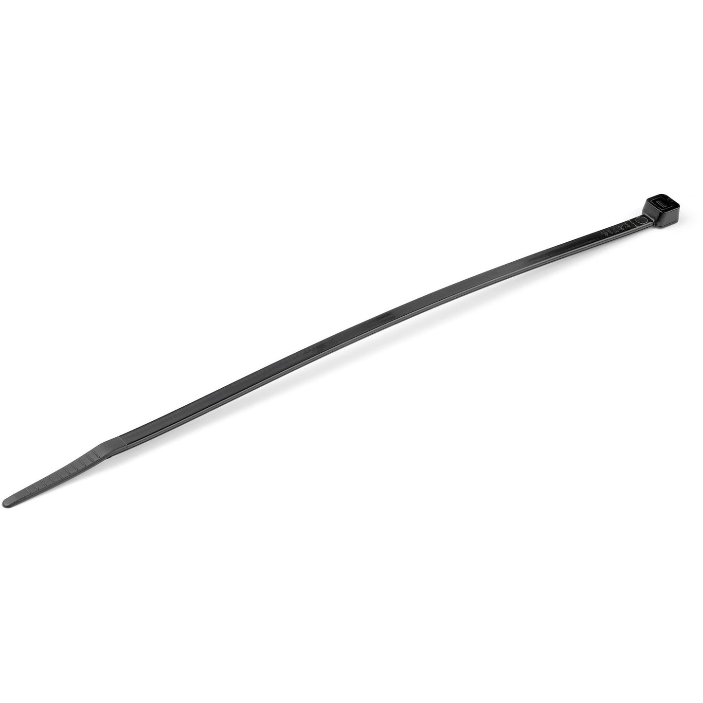 Main Image for StarTech.com 8"(20cm) Cable Ties, 2-1/8"(55mm) Dia, 50lb(22kg) Tensile Strength, Nylon Self Locking Zip Ties, UL Listed, 100 Pack, Black
