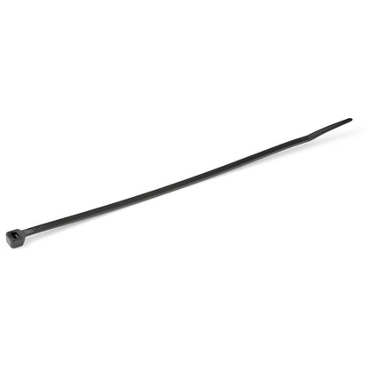 Alternate-Image1 Image for StarTech.com 8"(20cm) Cable Ties, 2-1/8"(55mm) Dia, 50lb(22kg) Tensile Strength, Nylon Self Locking Zip Ties, UL Listed, 100 Pack, Black