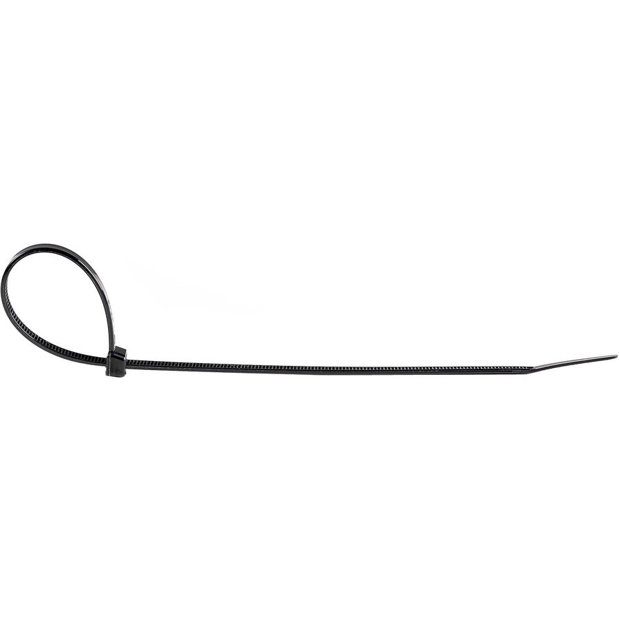 Alternate-Image2 Image for StarTech.com 8"(20cm) Cable Ties, 2-1/8"(55mm) Dia, 50lb(22kg) Tensile Strength, Nylon Self Locking Zip Ties, UL Listed, 100 Pack, Black