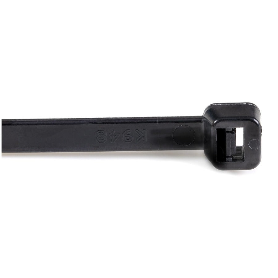 Alternate-Image3 Image for StarTech.com 8"(20cm) Cable Ties, 2-1/8"(55mm) Dia, 50lb(22kg) Tensile Strength, Nylon Self Locking Zip Ties, UL Listed, 1000 Pack, Black