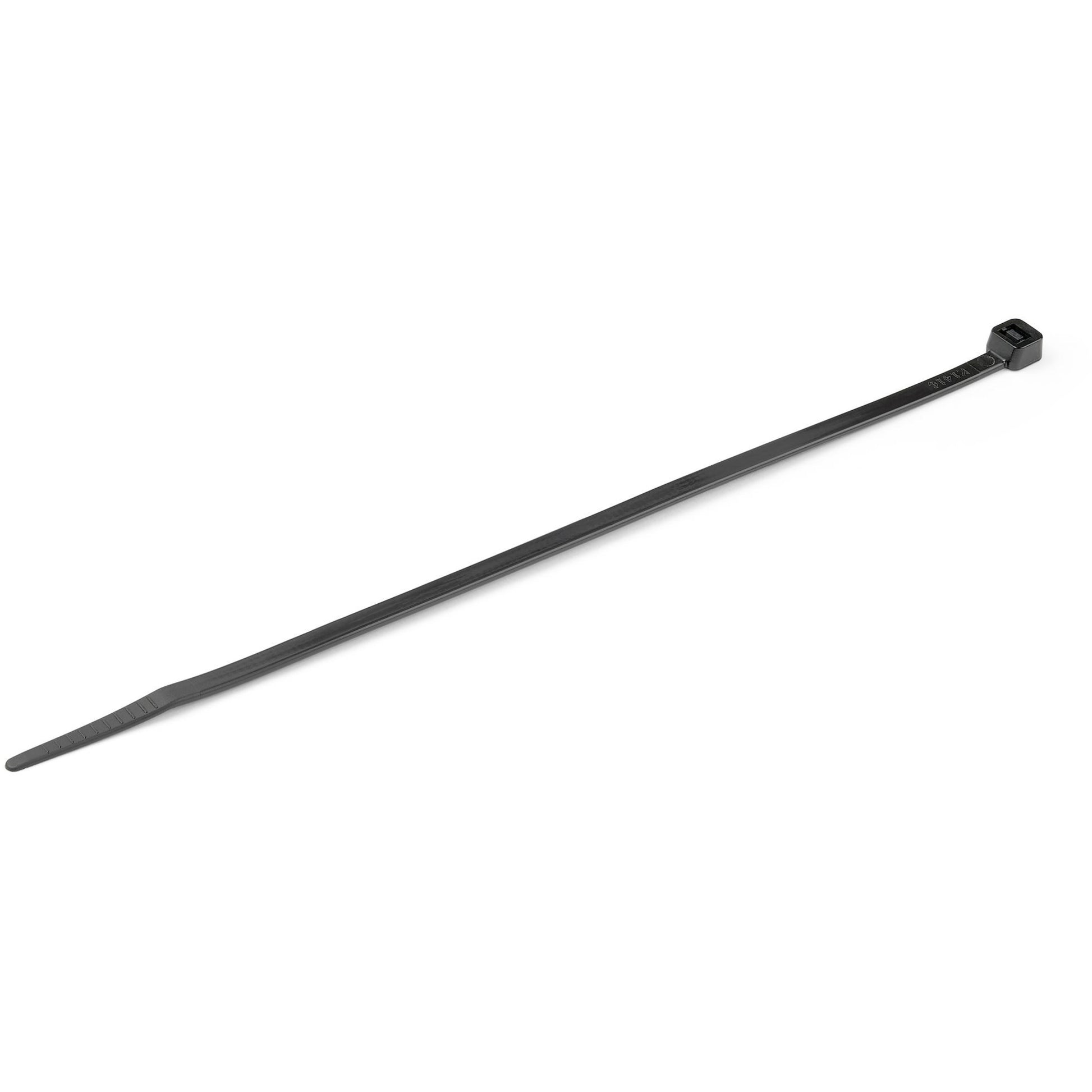 Main Image for StarTech.com 8"(20cm) Cable Ties, 2-1/8"(55mm) Dia, 50lb(22kg) Tensile Strength, Nylon Self Locking Zip Ties, UL Listed, 1000 Pack, Black