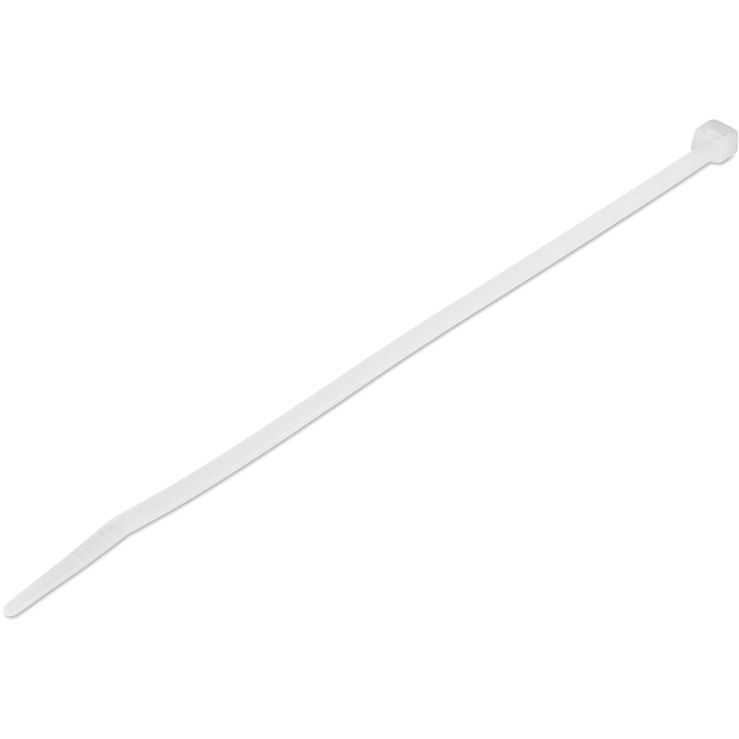 Main Image for StarTech.com 8"(20cm) Cable Ties, 2-1/8"(55mm) Dia, 50lb(22kg) Tensile Strength, Nylon Self Locking Zip Ties, UL Listed, 100 Pack, White