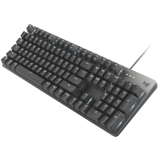 Main Image for Logitech K845 Mechanical Illuminated Corded Aluminum Keyboard (TTC Blue) - Brown Box