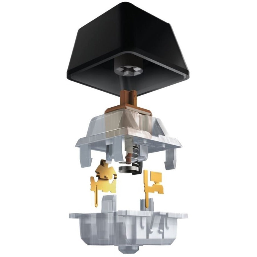 Alternate-Image2 Image for Logitech K845 Mechanical Illuminated Corded Aluminum Keyboard (TTC Brown) - Brown Box