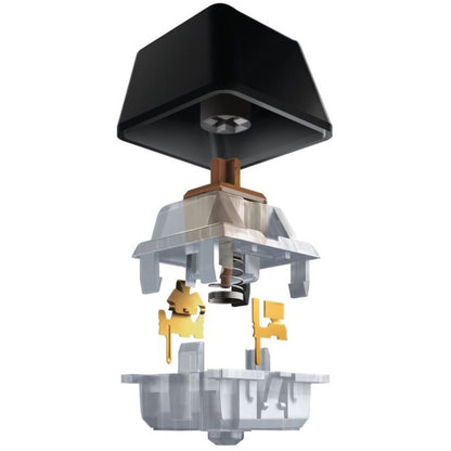 Alternate-Image2 Image for Logitech K845 Mechanical Illuminated Corded Aluminum Keyboard (TTC Brown) - Brown Box