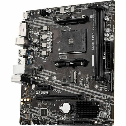 Alternate-Image2 Image for MSI A520M-A PRO Desktop Motherboard - AMD A520 Chipset - Socket AM4 - Micro ATX