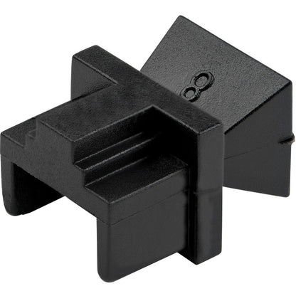 Alternate-Image1 Image for StarTech 100 RJ45 Dust Covers - Reusable RJ45 Blanking Plug/ Dust Cap - Snap In Ethernet/LAN Port Protector/ Blocker for Hubs/Switches
