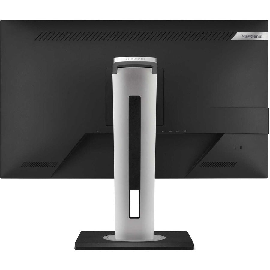 Rear Image for ViewSonic VG2756-4K 27 Inch IPS 4K Docking Monitor with Integrated USB C 3.2, RJ45, HDMI, Display Port and 40 Degree Tilt Ergonomics for Home and Office