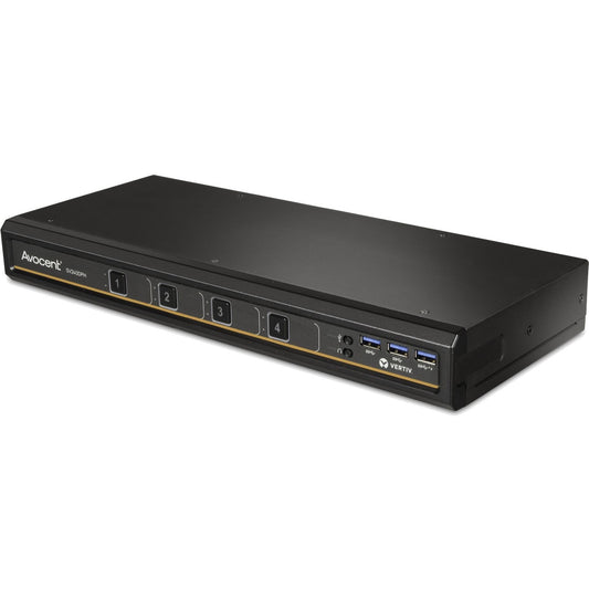 Main Image for Vertiv Avocent SwitchView Desktop KVM | 4 Port | Single Head | Universal Connector | TAA Compliant