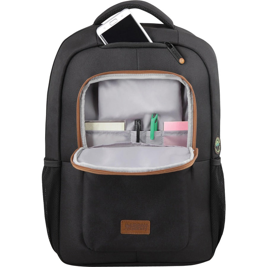 Alternate-Image1 Image for Urban Factory CYCLEE Carrying Case (Backpack) for 10.5" to 14.1" Notebook - Black