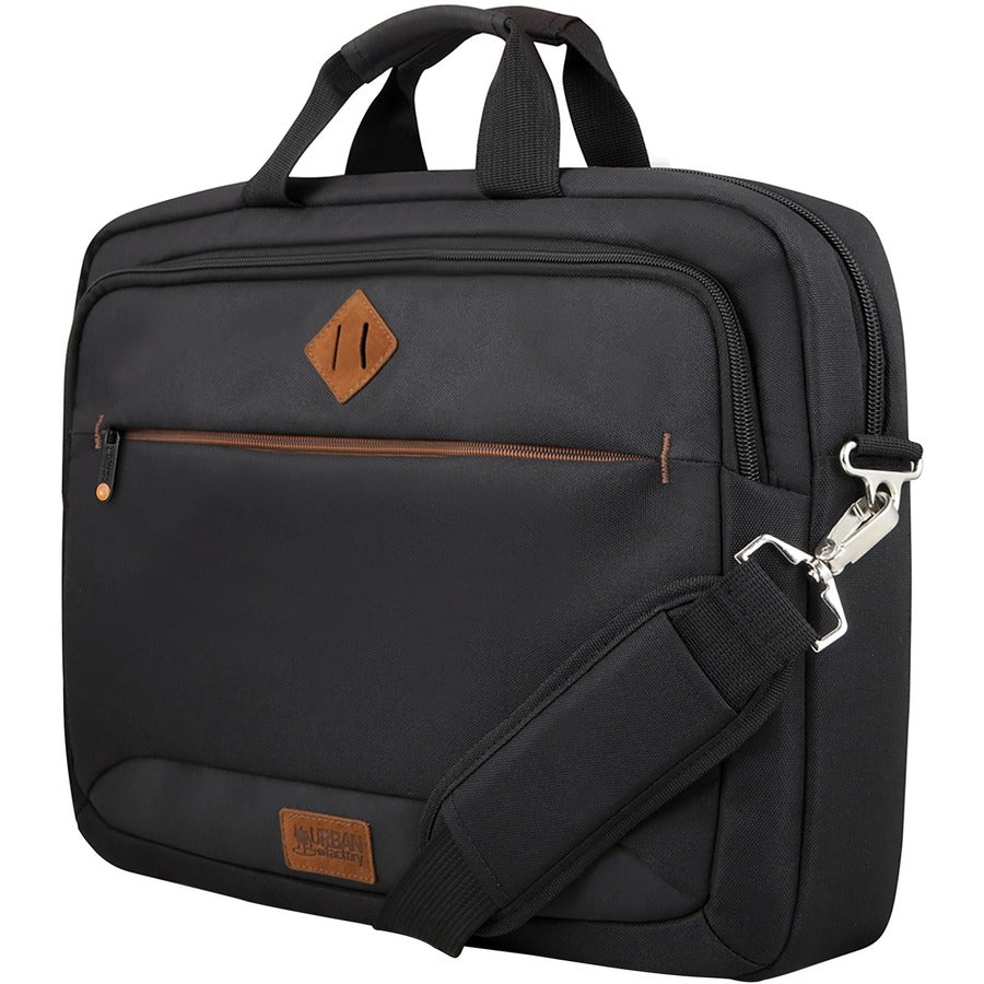 Left Image for Urban Factory CYCLEE ETC15UF Carrying Case (Briefcase) for 10.5" to 15.6" Notebook - Black