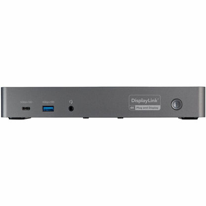 Alternate-Image3 Image for StarTech.com USB-C & USB-A Dock, Hybrid Triple Monitor Laptop Docking Station DisplayPort & HDMI 4K 60Hz/85W PD/6x USB/GbE, TAA