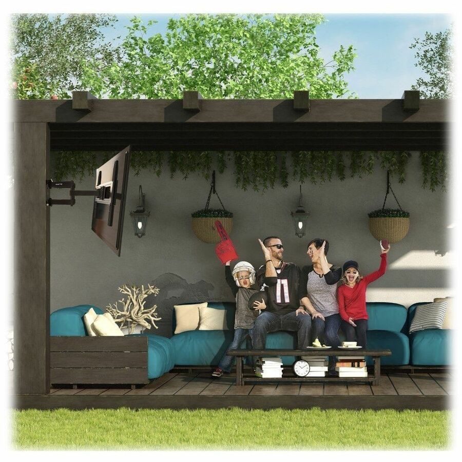 Alternate-Image4 Image for Eaton Tripp Lite Series Outdoor Full-Motion TV Wall Mount with Fully Articulating Arm for 32" to 80" Flat-Screen Displays