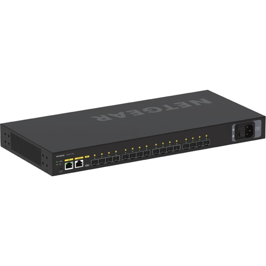 Alternate-Image1 Image for Netgear AV Line M4250-16XF 16x1G/10G Fiber SFP+ Managed Switch