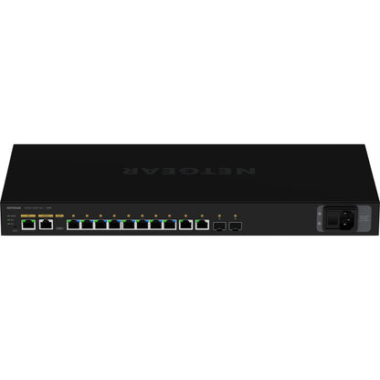 Alternate-Image1 Image for Netgear AV Line M4250-10G2F-PoE+ 8x1G PoE+ 125W 2x1G and 2xSFP Managed Switch (GSM4212P)