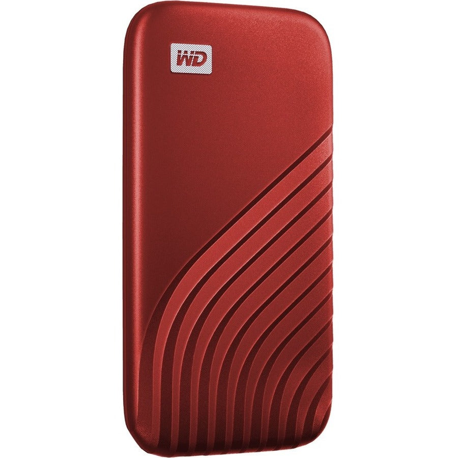 Alternate-Image1 Image for WD My Passport WDBAGF0020BRD-WESN 2 TB Portable Solid State Drive - External - Red