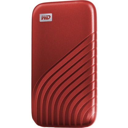 Alternate-Image2 Image for WD My Passport WDBAGF0020BRD-WESN 2 TB Portable Solid State Drive - External - Red