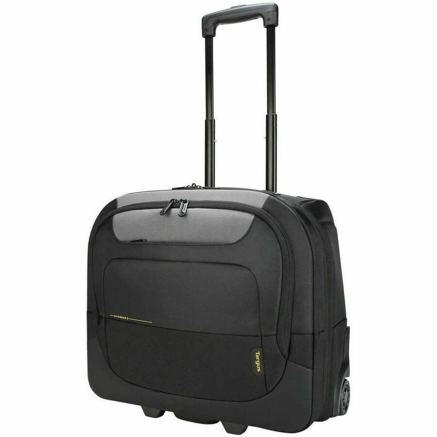 Left Image for Targus CityGear TCG717GL Carrying Case (Roller) for 15" to 17.3" Notebook - Black, Gray