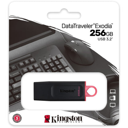 Alternate-Image1 Image for Kingston DataTraveler Exodia 256GB USB 3.2 (Gen 1) Flash Drive