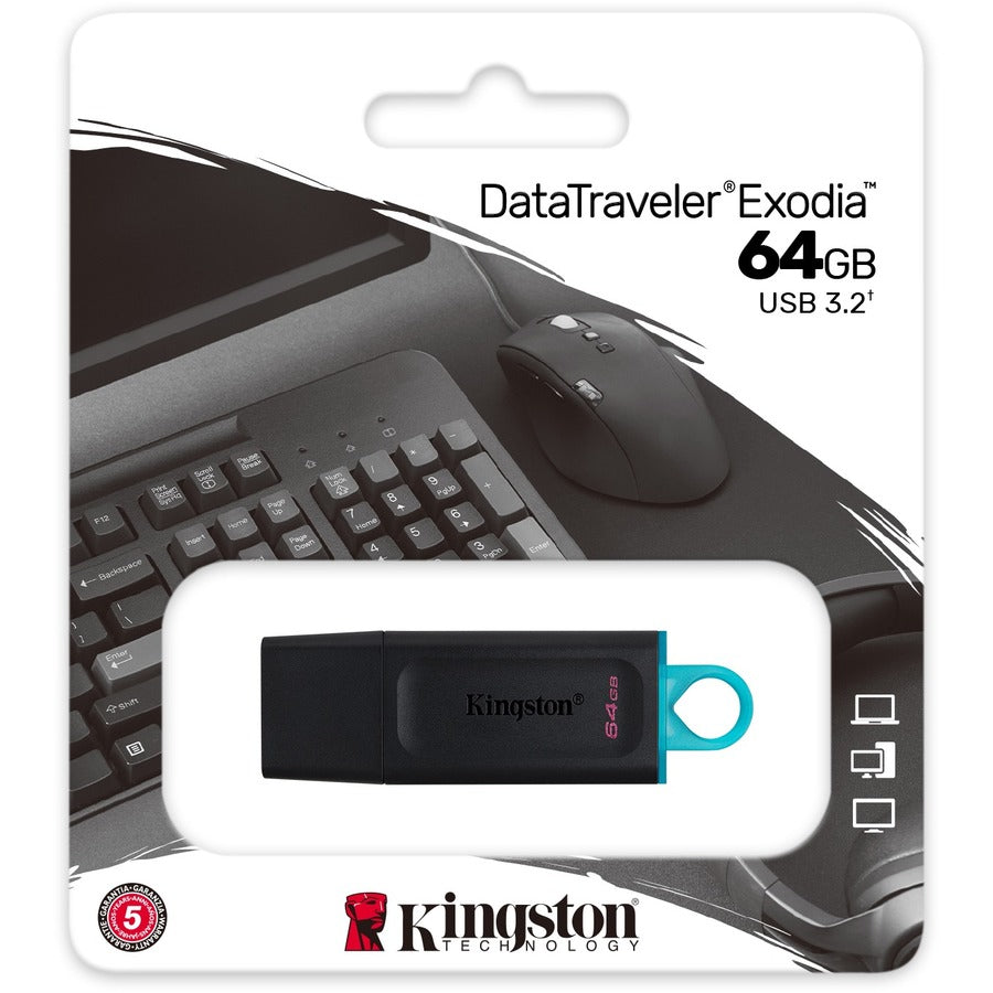 Alternate-Image1 Image for Kingston DataTraveler Exodia DTX 64GB USB 3.2 (Gen 1) Flash Drive