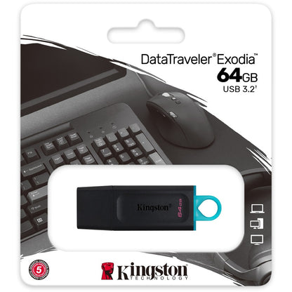 Alternate-Image1 Image for Kingston DataTraveler Exodia DTX 64GB USB 3.2 (Gen 1) Flash Drive