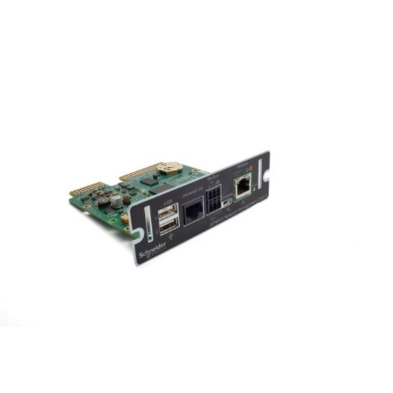 Alternate-Image1 Image for Device monitoring and management, Network Management Cards, NMC3 with Environmental Monitoring and Modbus, secure remote UPS monitoring and management
