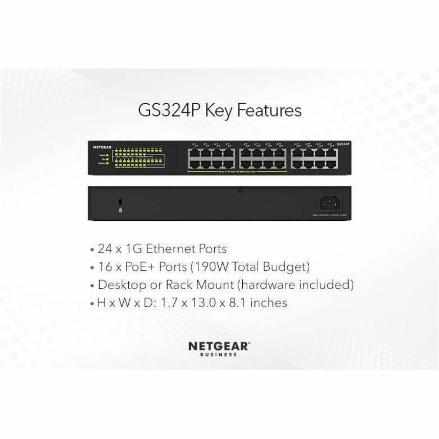 Alternate-Image10 Image for Netgear Business GS324 Ethernet Switch