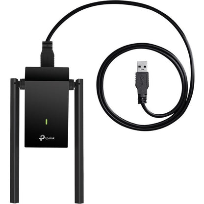 Top Image for TP-Link Archer T4U Plus - IEEE 802.11ac Dual Band Wi-Fi Adapter for Desktop Computer/Notebook/Wireless Router
