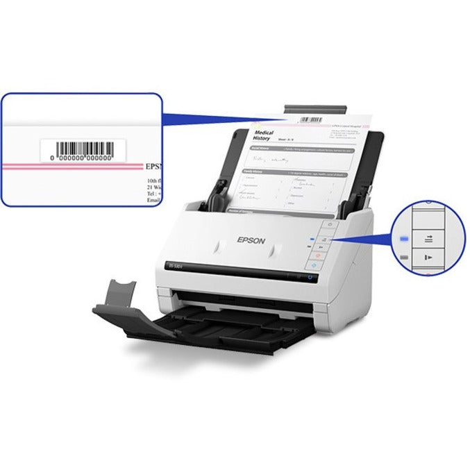 Alternate-Image9 Image for Epson DS-530 II Large Format ADF Scanner - 600 dpi Optical