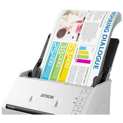 Alternate-Image1 Image for Epson DS-530 II Large Format ADF Scanner - 600 dpi Optical