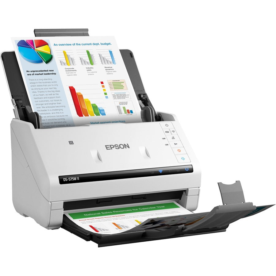 Right Image for Epson DS-575W II Sheetfed Scanner - 600 x 600 dpi Optical
