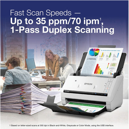 Alternate-Image1 Image for Epson DS-575W II Sheetfed Scanner - 600 x 600 dpi Optical