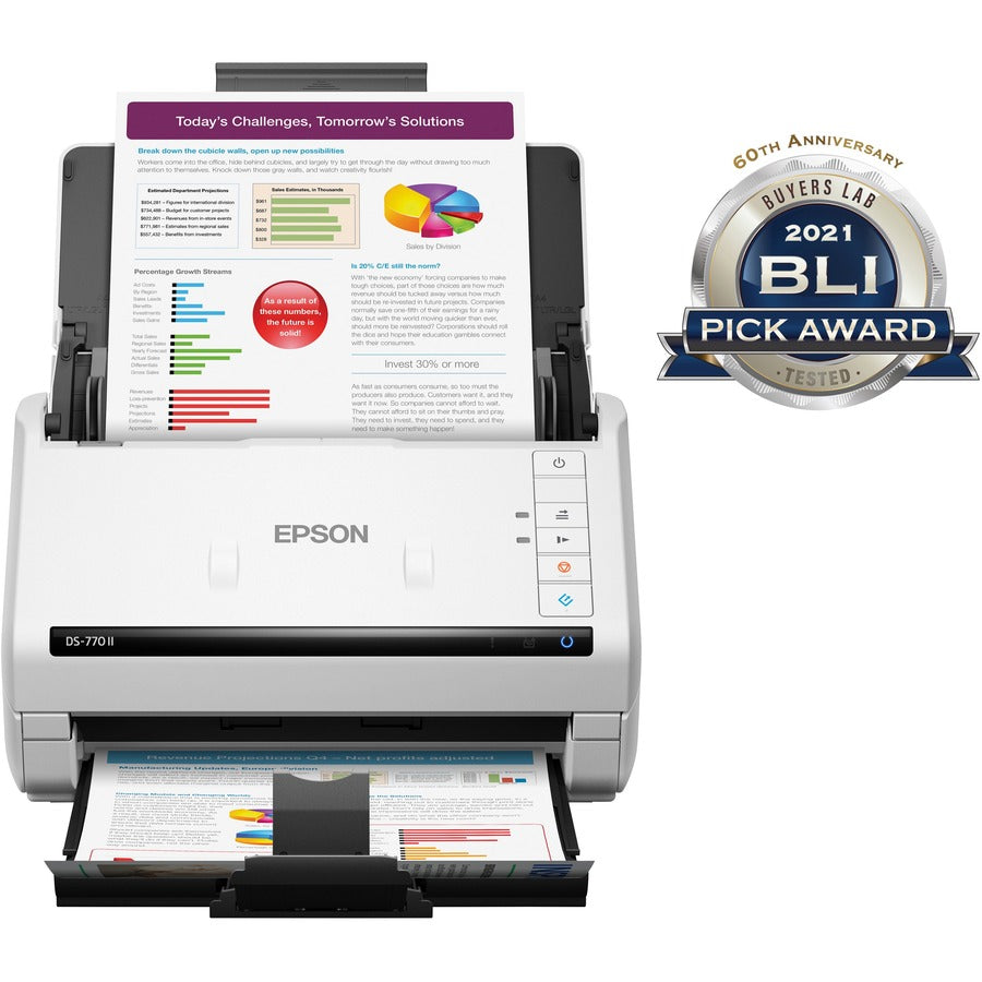 Collections Image for Epson DS-770 II Large Format Sheetfed Scanner - 600 dpi Optical