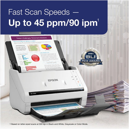 Alternate-Image1 Image for Epson DS-770 II Large Format Sheetfed Scanner - 600 dpi Optical