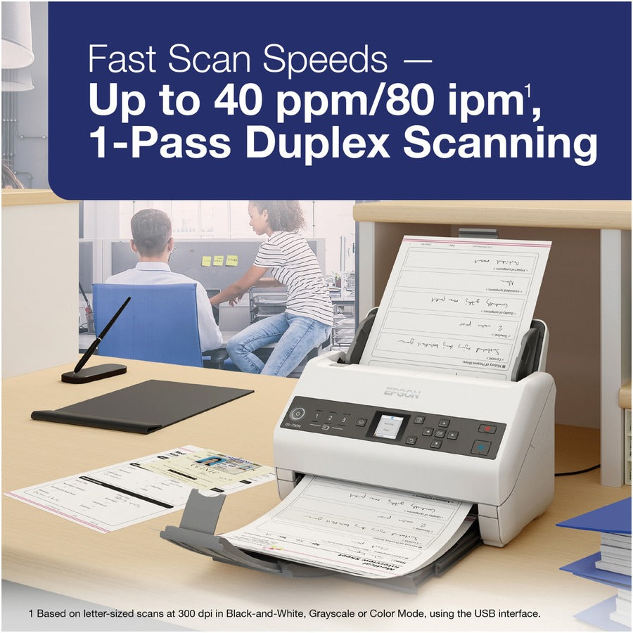 Alternate-Image1 Image for Epson DS-730N Sheetfed Scanner - 600 dpi Optical