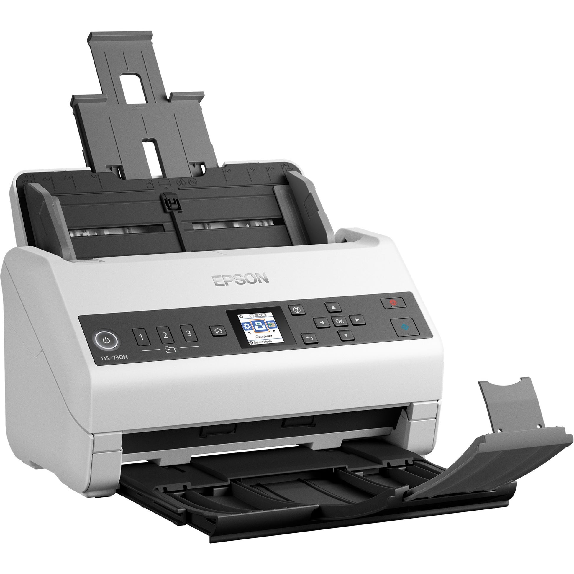 Main Image for Epson DS-730N Sheetfed Scanner - 600 dpi Optical