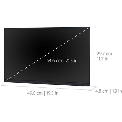 Alternate-Image3 Image for ViewSonic VA2256-MHD_H2 22" 1080p IPS Dual Pack Head-Only Monitors with FreeSync, HDMI and VGA
