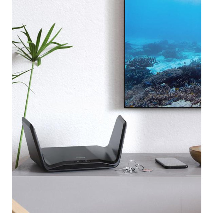 Life-Style Image for Netgear Nighthawk AX8 RAX70 Wi-Fi 6 IEEE 802.11ax Ethernet Wireless Router